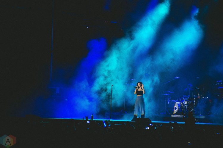 Lorde performs at Bumbershoot in Seattle on September 2, 2017. (Photo: Daniel Hager/Aesthetic Magazine)