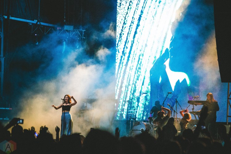 Lorde performs at Bumbershoot in Seattle on September 2, 2017. (Photo: Daniel Hager/Aesthetic Magazine)