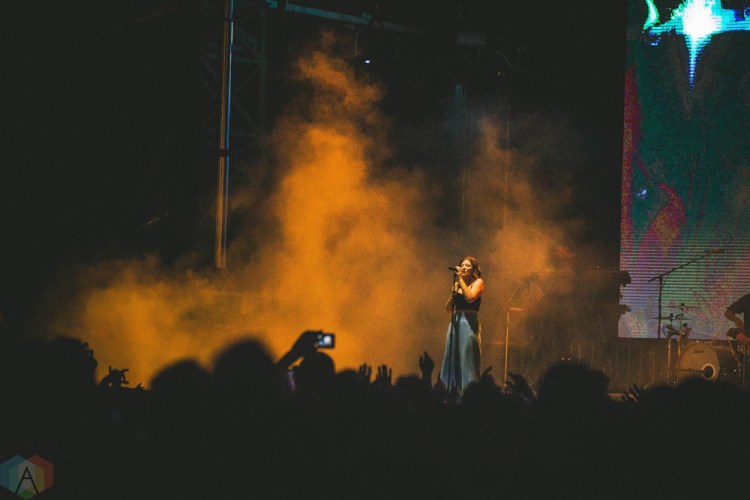 Lorde performs at Bumbershoot in Seattle on September 2, 2017. (Photo: Daniel Hager/Aesthetic Magazine)