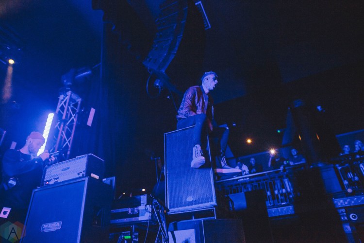 Machine Gun Kelly performs at O2 Ritz Manchester in Manchester, UK on September 28, 2017. (Photo: Priti Shikotra/Aesthetic Magazine)