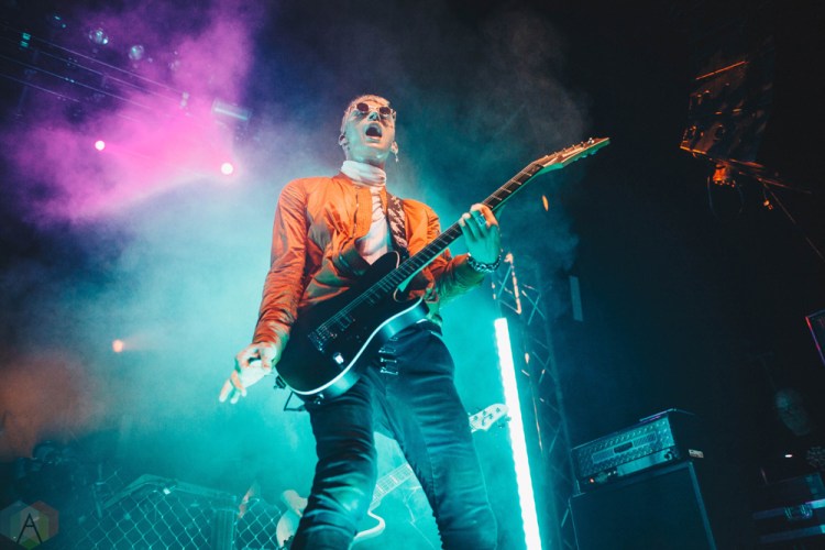 Machine Gun Kelly performs at O2 Ritz Manchester in Manchester, UK on September 28, 2017. (Photo: Priti Shikotra/Aesthetic Magazine)