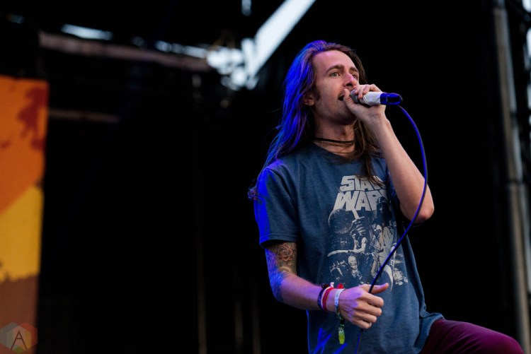 Mayday Parade performs at Riot Fest in Chicago on September 15, 2017. (Photo: Katie Kuropas/Aesthetic Magazine)