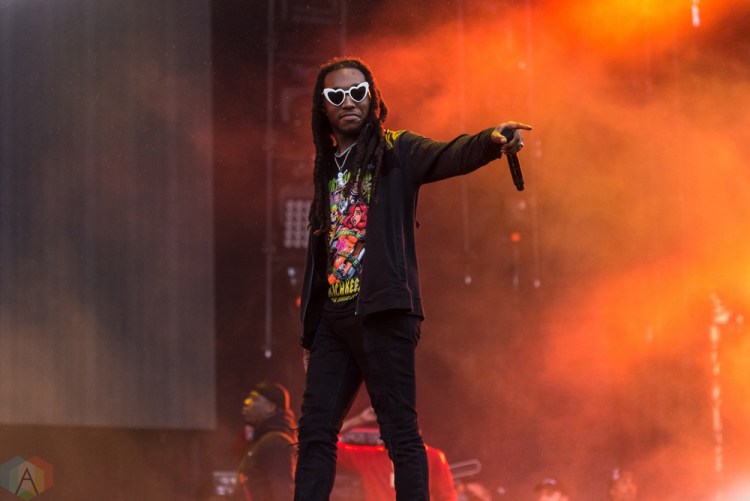 Migos performs at Made In America Festival at Benjamin Franklin Parkway on September 2, 2017 in Philadelphia, Pennsylvania. (Photo: Saidy Lopez/Aesthetic Magazine)