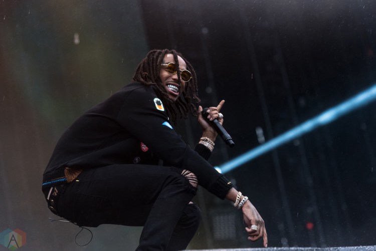 Migos performs at Made In America Festival at Benjamin Franklin Parkway on September 2, 2017 in Philadelphia, Pennsylvania. (Photo: Saidy Lopez/Aesthetic Magazine)