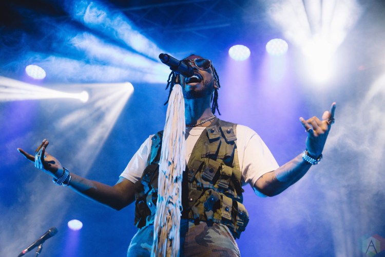 Miguel performs at Sundown Music Festival in Toronto on September 22, 2017. (Photo: Stephan Ordonez/Aesthetic Magazine)