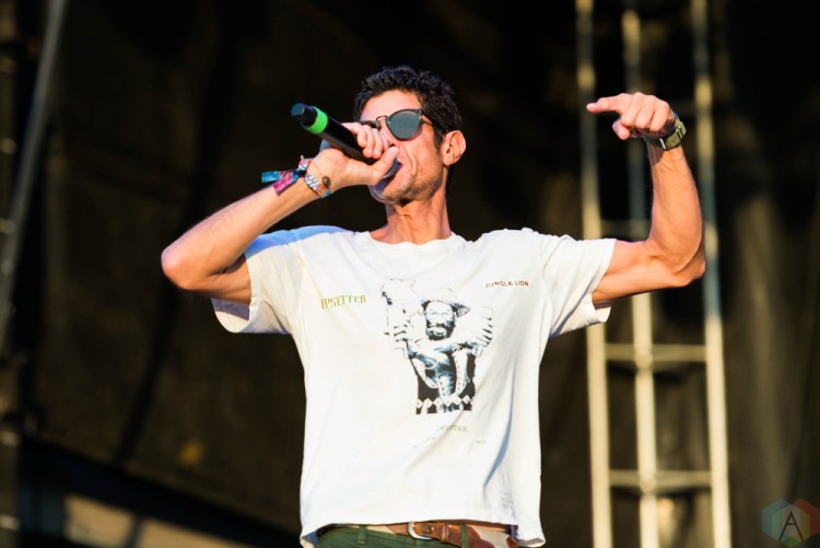 Mike D performs at Riot Fest in Chicago on September 16, 2017. (Photo: Katie Kuropas/Aesthetic Magazine)