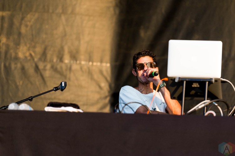 Mike D performs at Riot Fest in Chicago on September 16, 2017. (Photo: Katie Kuropas/Aesthetic Magazine)