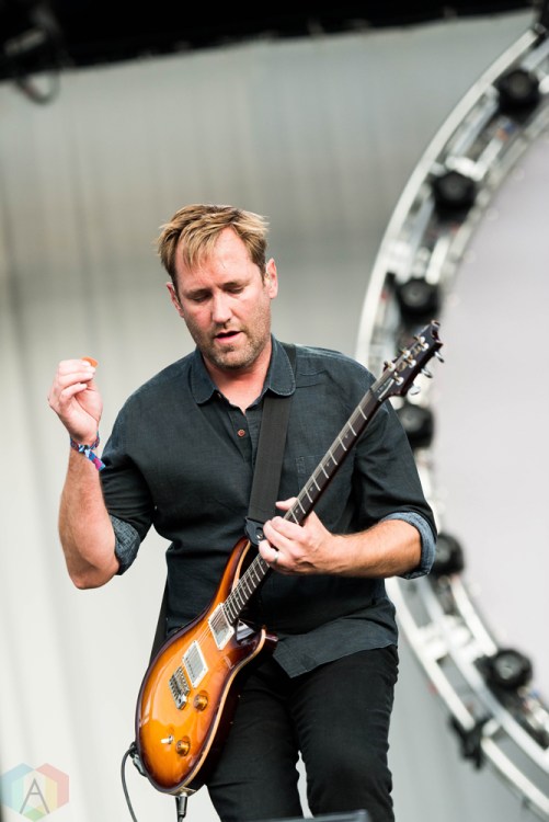 Minus The Bear performs at Riot Fest in Chicago on September 17, 2017. (Photo: Katie Kuropas/Aesthetic Magazine)