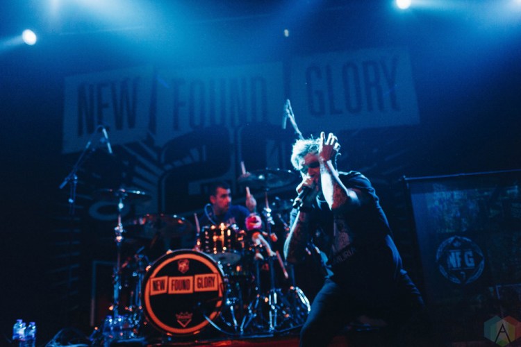 MANCHESTER, UK - SEPTEMBER 29: New Found Glory performs at Manchester Academy in Manchester, UK on September 29, 2017. (Photo: Priti Shikotra/Aesthetic Magazine)