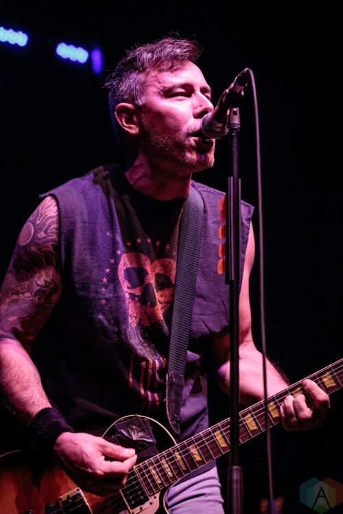 Not By Choice performs at Danforth Music Hall in Toronto on September 16, 2017. (Photo: David McDonald/Aesthetic Magazine)