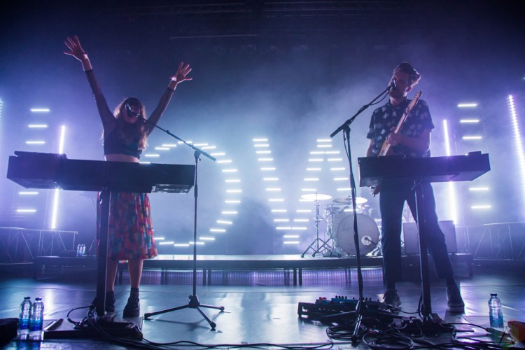 Oh Wonder performs at Danforth Music Hall in Toronto on September 18, 2017. (Photo: Sarah McNeil/Aesthetic Magazine)