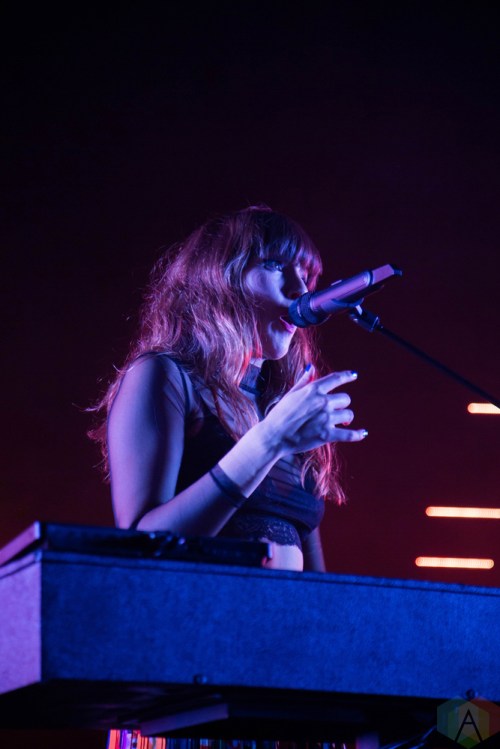 Oh Wonder performs at Danforth Music Hall in Toronto on September 18, 2017. (Photo: Sarah McNeil/Aesthetic Magazine)