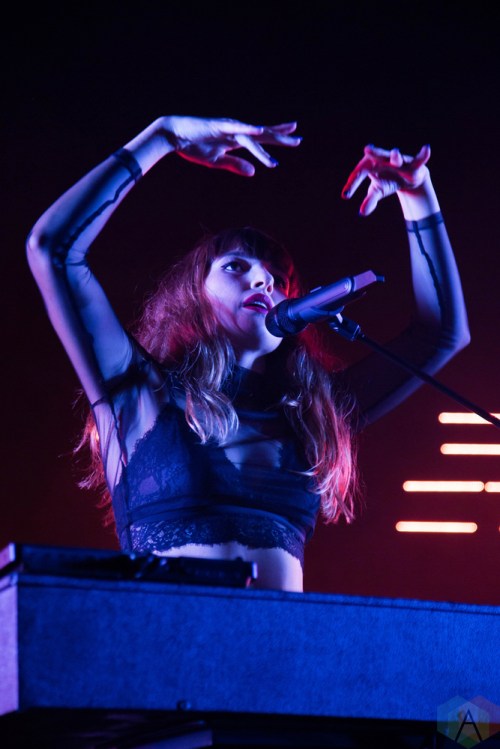 Oh Wonder performs at Danforth Music Hall in Toronto on September 18, 2017. (Photo: Sarah McNeil/Aesthetic Magazine)