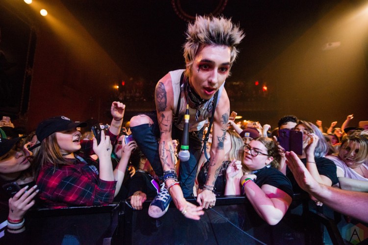 Palaye Royale performs at Opera House in Toronto on September 13, 2017. (Photo: Joanna Glezakos/Aesthetic Magazine)