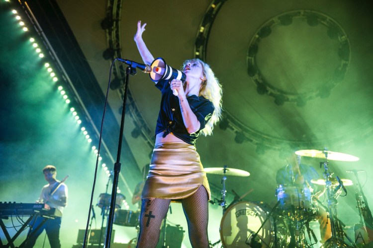 Paramore performs at Greek Theatre in Los Angeles on September 26, 2017. (Photo: Melanie Escombe-Wolhuter/Aesthetic Magazine)