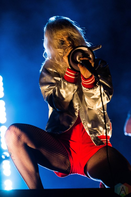Paramore performs at Riot Fest in Chicago on September 17, 2017. (Photo: Katie Kuropas/Aesthetic Magazine)