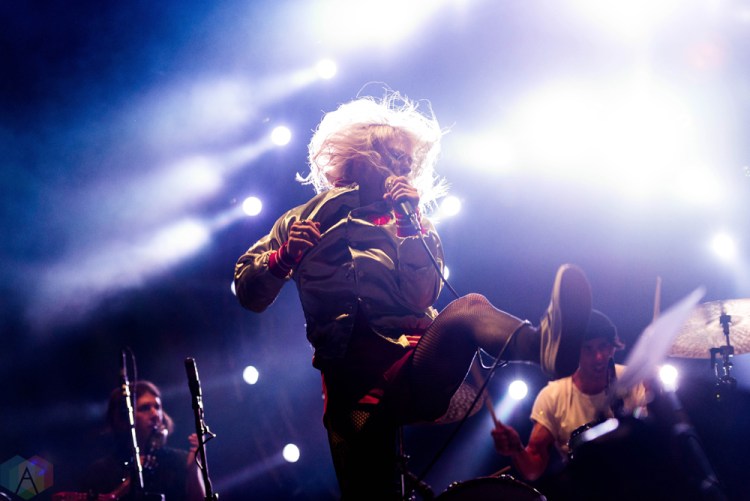 Paramore performs at Riot Fest in Chicago on September 17, 2017. (Photo: Katie Kuropas/Aesthetic Magazine)
