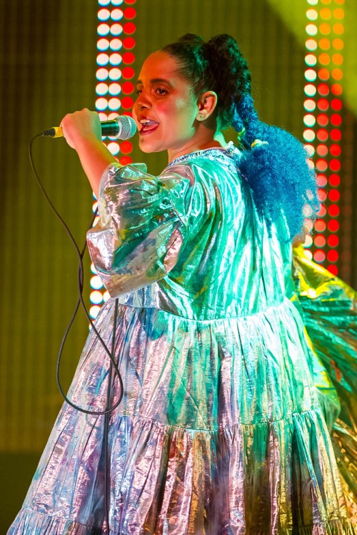 Lido Pimienta performs at the Polaris Music Prize gala at the Carlu in Toronto on September 18, 2017. (Photo: Orest Dorosh/Aesthetic Magazine)