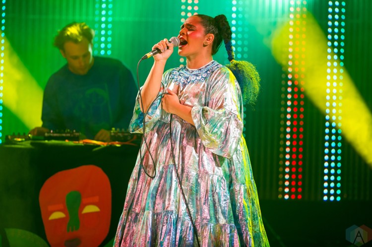 Lido Pimienta performs at the Polaris Music Prize gala at the Carlu in Toronto on September 18, 2017. (Photo: Orest Dorosh/Aesthetic Magazine)