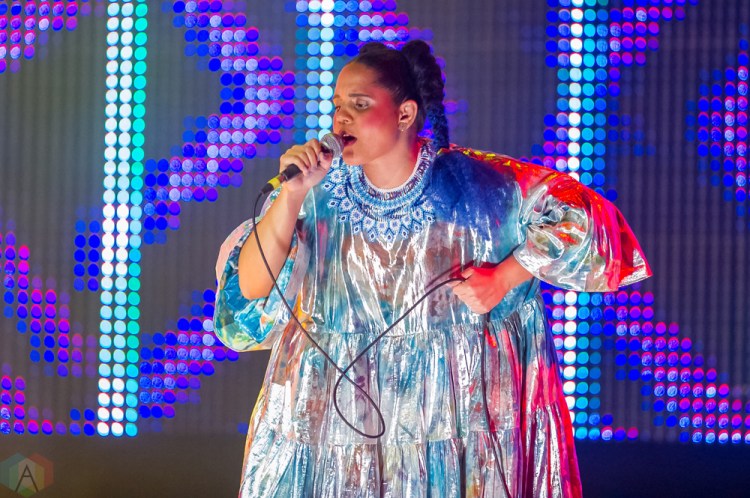 Lido Pimienta performs at the Polaris Music Prize gala at the Carlu in Toronto on September 18, 2017. (Photo: Orest Dorosh/Aesthetic Magazine)