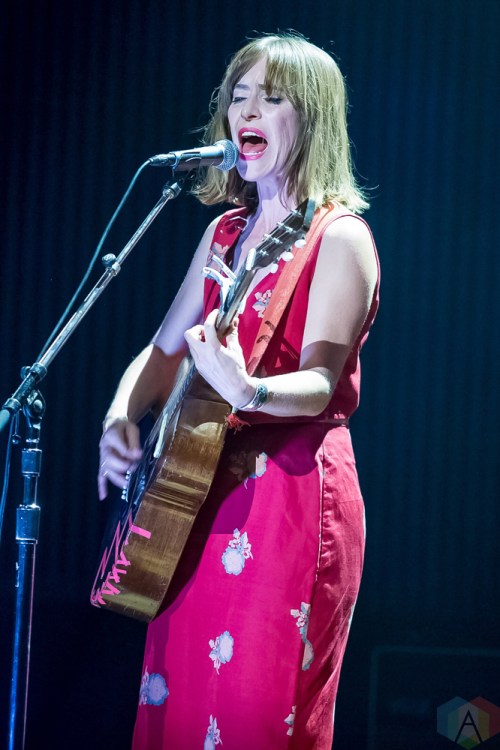 Feist performs at the Polaris Music Prize gala at the Carlu in Toronto on September 18, 2017. (Photo: Orest Dorosh/Aesthetic Magazine)