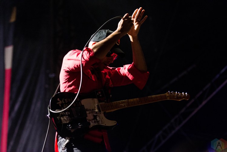 Prophets of Rage performs at Riot Fest in Chicago on September 17, 2017. (Photo: Katie Kuropas/Aesthetic Magazine)