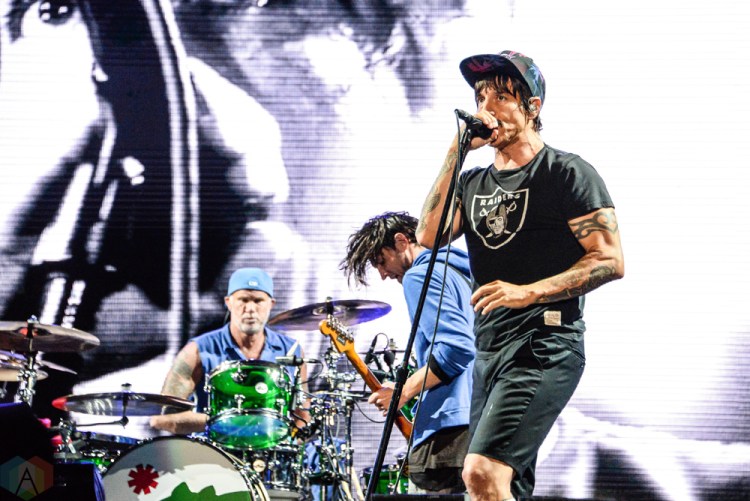 Red Hot Chili Peppers performs at Meadows Festival at Citi Field in New York City on September 17, 2017. (Photo: Alx Bear/Aesthetic Magazine)