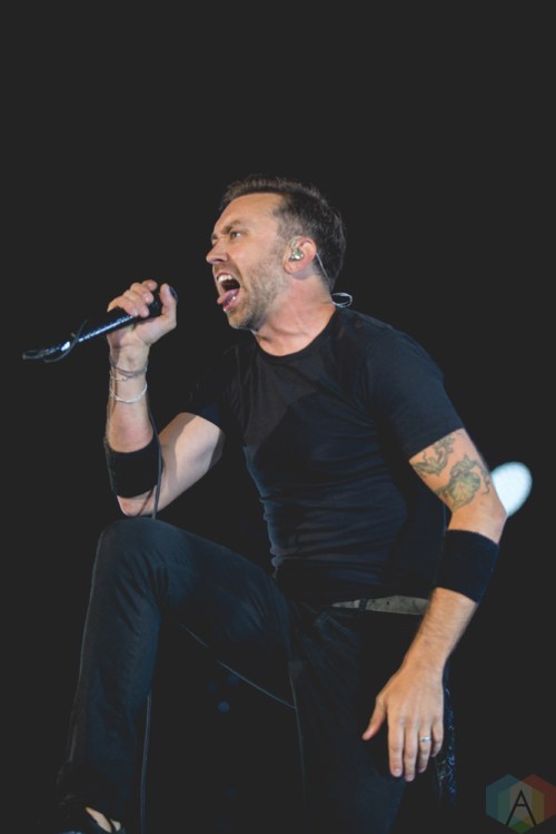 Rise Against performs at Abbotsford Centre in Abbotsford, British Columbia on September 14, 2017. (Photo: Isaac Wray/Aesthetic Magazine)