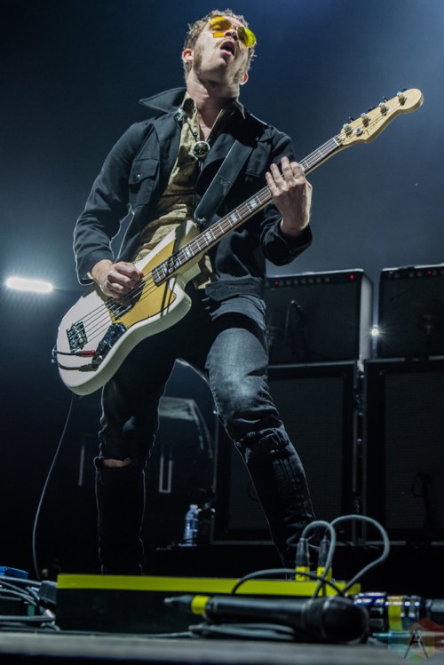 Royal Blood performs at Budweiser Stage in Toronto on September 9, 2017. (Photo: Tyler Roberts/Aesthetic Magazine)
