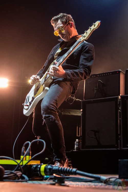 Royal Blood performs at Budweiser Stage in Toronto on September 9, 2017. (Photo: Tyler Roberts/Aesthetic Magazine)