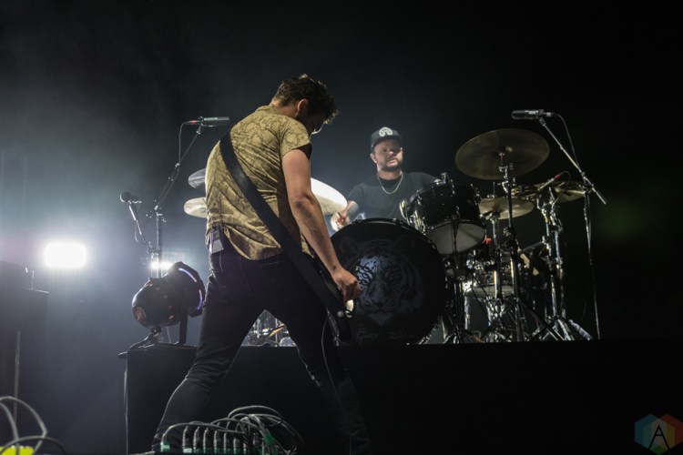 Royal Blood performs at Budweiser Stage in Toronto on September 9, 2017. (Photo: Tyler Roberts/Aesthetic Magazine)