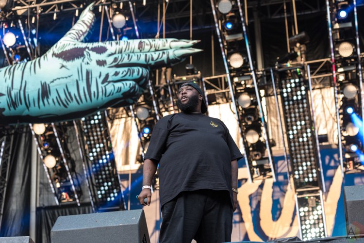 Run The Jewels performs at Made In America Festival at Benjamin Franklin Parkway on September 3, 2017 in Philadelphia, Pennsylvania. (Photo: Saidy Lopez/Aesthetic Magazine)