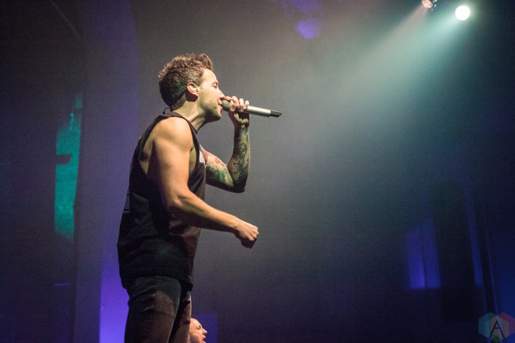 Simple Plan performs at Danforth Music Hall in Toronto on September 16, 2017. (Photo: David McDonald/Aesthetic Magazine)