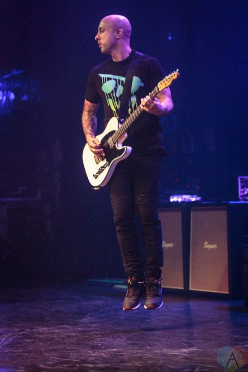 Simple Plan performs at Danforth Music Hall in Toronto on September 16, 2017. (Photo: David McDonald/Aesthetic Magazine)