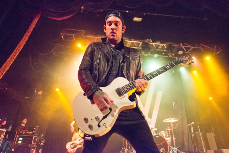 Sleeping With Sirens performs at Opera House in Toronto on September 13, 2017. (Photo: Joanna Glezakos/Aesthetic Magazine)