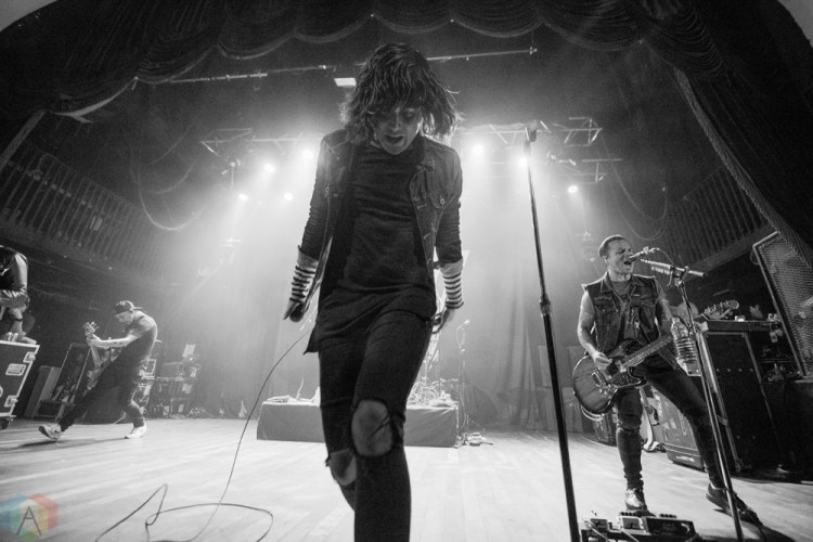 Sleeping With Sirens performs at Opera House in Toronto on September 13, 2017. (Photo: Joanna Glezakos/Aesthetic Magazine)