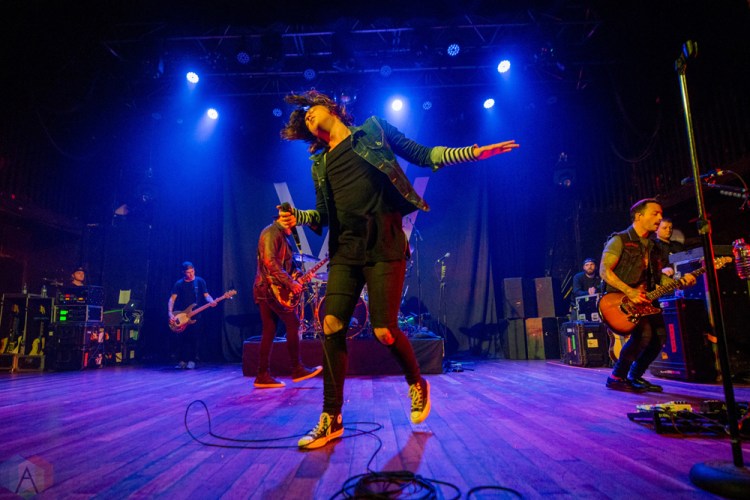 Sleeping With Sirens performs at Opera House in Toronto on September 13, 2017. (Photo: Joanna Glezakos/Aesthetic Magazine)