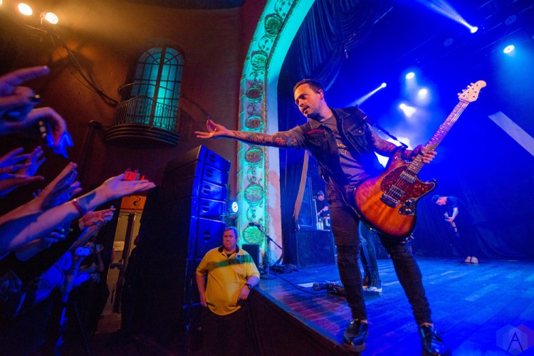 Sleeping With Sirens performs at Opera House in Toronto on September 13, 2017. (Photo: Joanna Glezakos/Aesthetic Magazine)