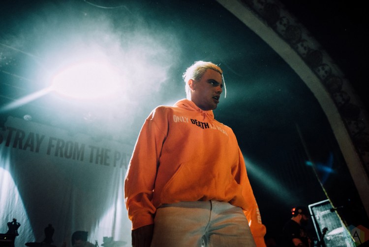 Stray From The Path performs at the Opera House in Toronto on September 20, 2017. (Photo: Harrison Haines/Aesthetic Magazine)