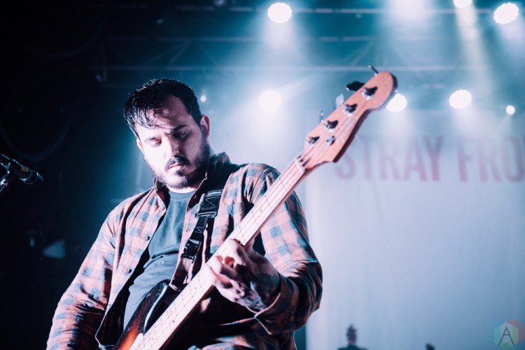Stray From The Path performs at the Opera House in Toronto on September 20, 2017. (Photo: Harrison Haines/Aesthetic Magazine)