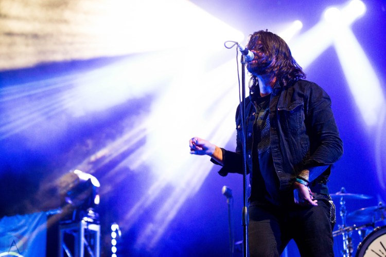 Taking Back Sunday performs at Riot Fest in Chicago on September 16, 2017. (Photo: Katie Kuropas/Aesthetic Magazine)