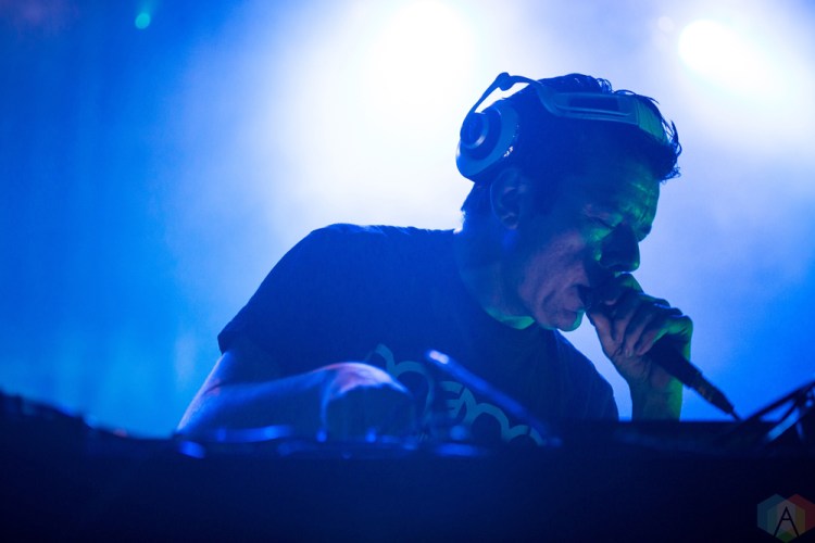 The Crystal Method performs at Phoenix Concert Theatre in Toronto on September 22, 2017. (Photo: Brendan Albert/Aesthetic Magazine)