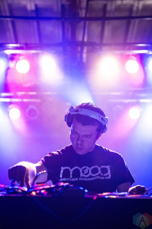 The Crystal Method performs at Phoenix Concert Theatre in Toronto on September 22, 2017. (Photo: Brendan Albert/Aesthetic Magazine)