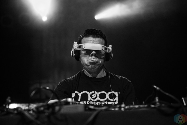 The Crystal Method performs at Phoenix Concert Theatre in Toronto on September 22, 2017. (Photo: Brendan Albert/Aesthetic Magazine)