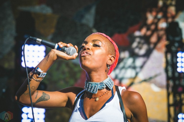 The Skins perform at Bumbershoot in Seattle on September 2, 2017. (Photo: Daniel Hager/Aesthetic Magazine)