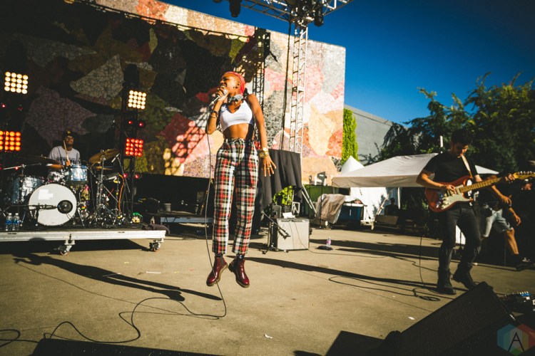 The Skins perform at Bumbershoot in Seattle on September 2, 2017. (Photo: Daniel Hager/Aesthetic Magazine)