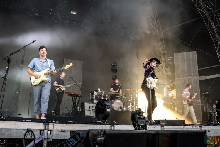 Two Door Cinema Club performs at Meadows Festival at Citi Field in New York City on September 15, 2017. (Photo: Alx Bear/Aesthetic Magazine)