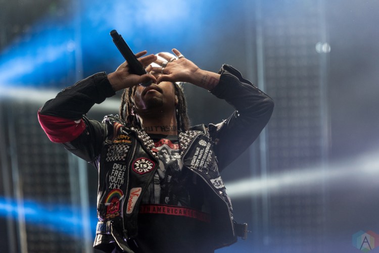 Vic Mensa performs at Made In America Festival at Benjamin Franklin Parkway on September 2, 2017 in Philadelphia, Pennsylvania. (Photo: Saidy Lopez/Aesthetic Magazine)