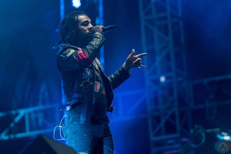 Vic Mensa performs at Made In America Festival at Benjamin Franklin Parkway on September 2, 2017 in Philadelphia, Pennsylvania. (Photo: Saidy Lopez/Aesthetic Magazine)