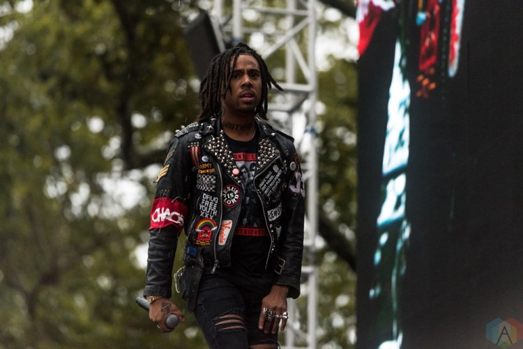 Vic Mensa performs at Made In America Festival at Benjamin Franklin Parkway on September 2, 2017 in Philadelphia, Pennsylvania. (Photo: Saidy Lopez/Aesthetic Magazine)